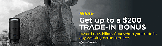 Nikon Trade In at B&H