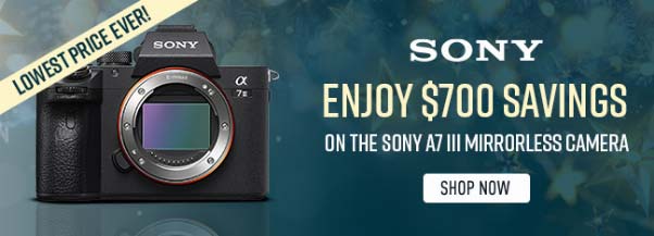 Sony A7 III Sale