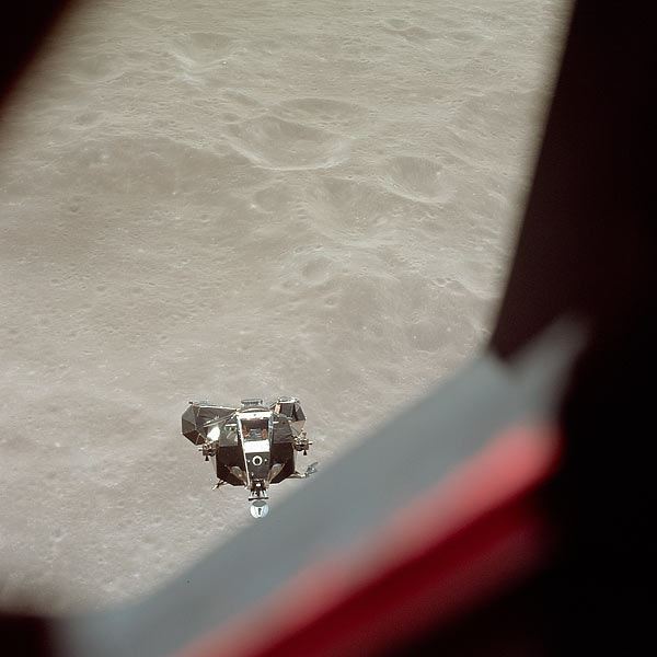 Apollo 10 LM CSM separation