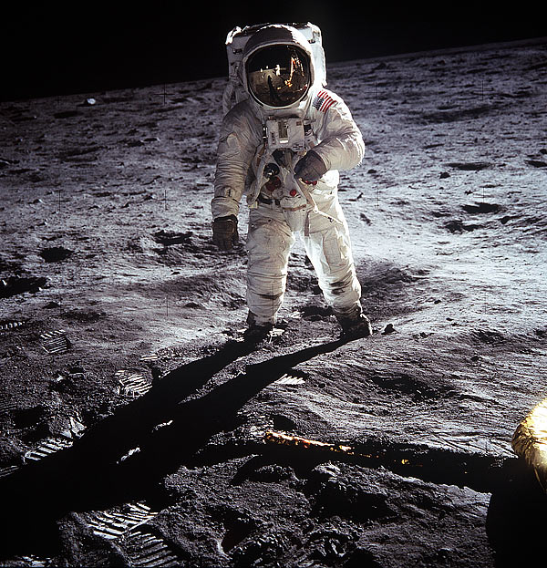 Aldrin on the Moon