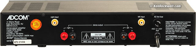 ADCOM GFA-535 II Power Amplifier