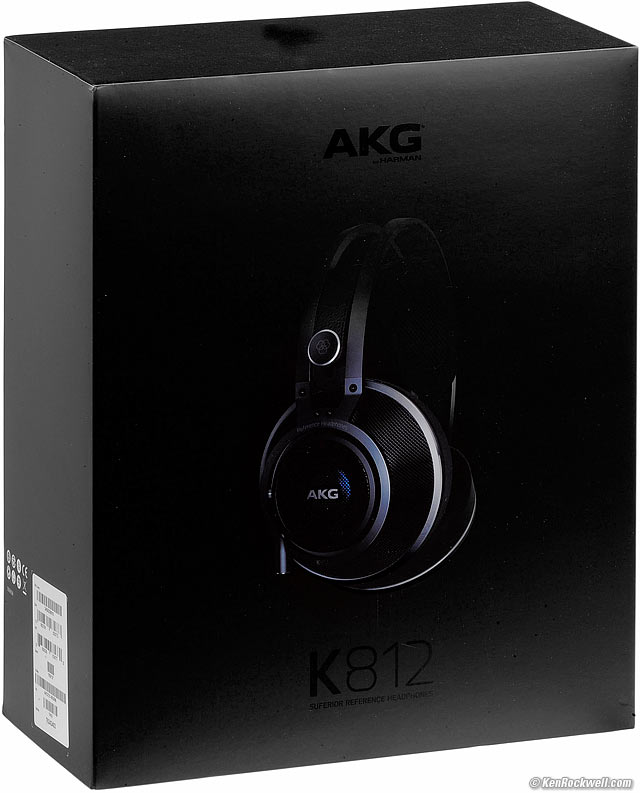 AKG K812 box