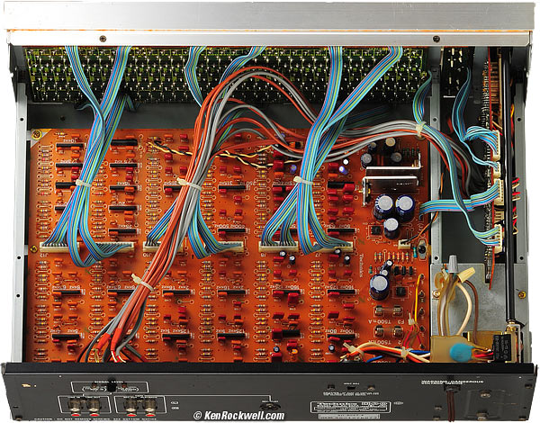 Interior, Technics SH-8065 33-band graphic equalizer