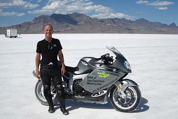 BMW K1200S land Speed Record