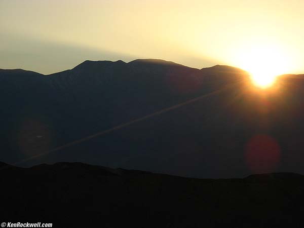 Panamint Range Sunset