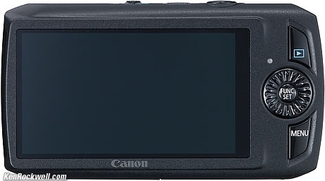 Canon SD4000 back
