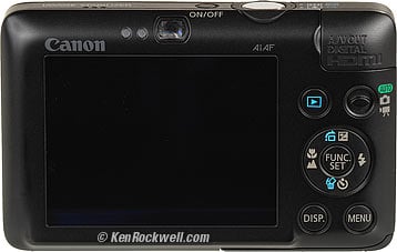 Canon SD780 rear