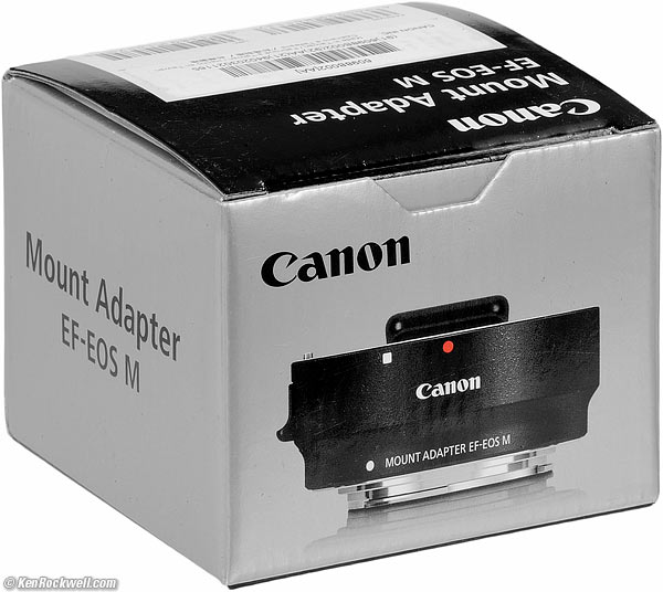 Canon EOS EF-EF-M Adapter