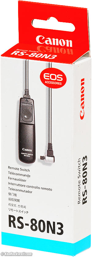 Canon RS-80N3 Remote Cord