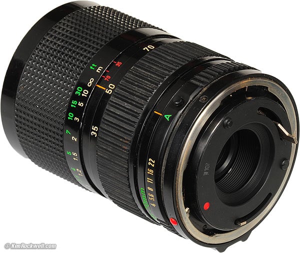 Canon 35-70mm f/4 FD