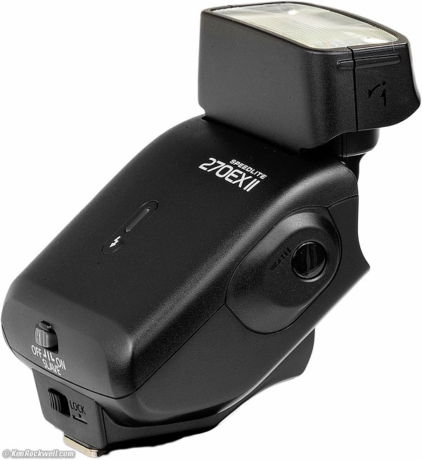 Canon Speedlite 270EX – Flash Esterne Compatto Con Raggio AF Per Fotocamere Canon (Nero)