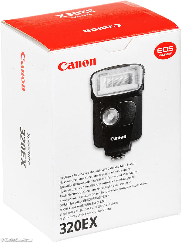 Canon 320EX box