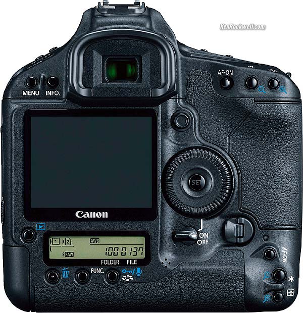 Canon 1D Mk III rear