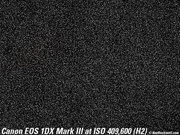 Canon 1DX Mark III High ISO Performance Sample Image File