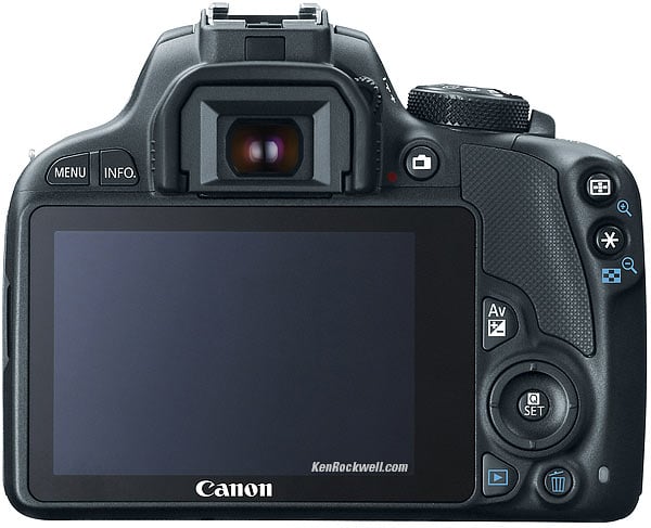 Back, Canon SL1