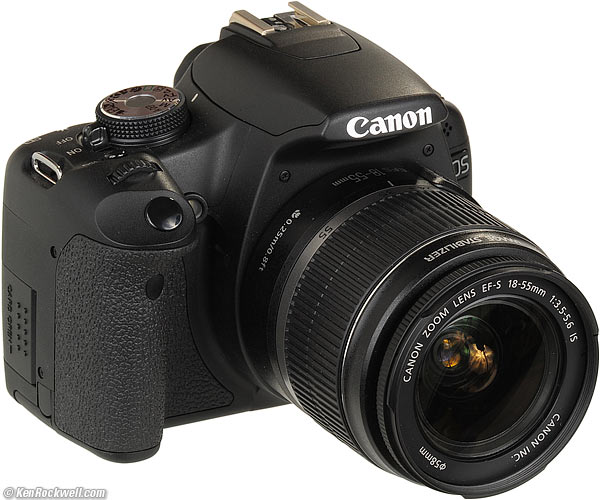 Canon EOS 500D avec son kit lens