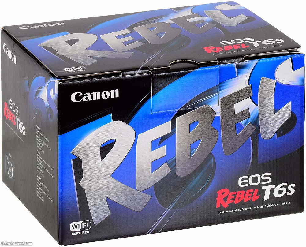 Canon T6s Box