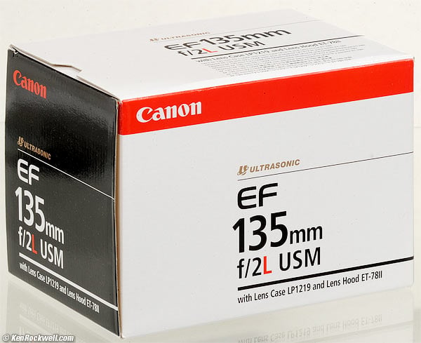 Canon 135mm f/2 L 
