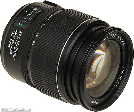 Canon 15-85mm f/3.5-5.6 IS 