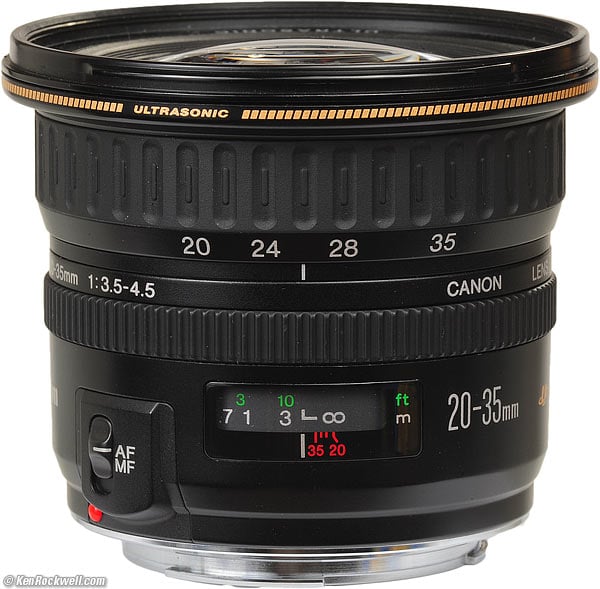 Canon 20-35mm f/3.5-4.5 Review