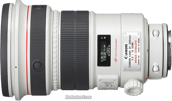 Canon 200mm f/2L IS