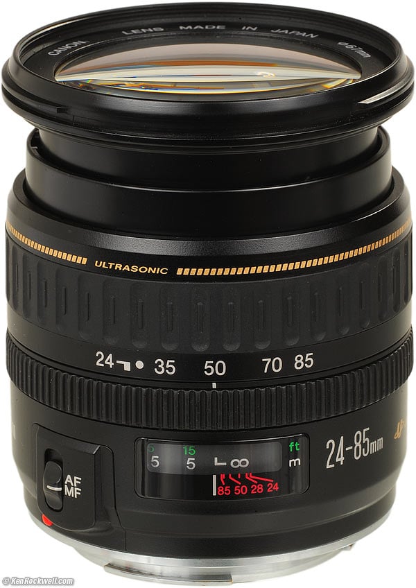 Canon 24-85mm f/3.5-4.5   