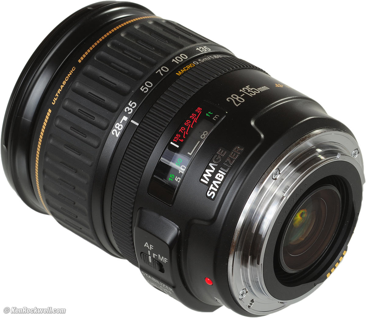 Canon EF 28 135mm F 3 5 5 6 Is Image Stabilizer USM Autofocus Lens | eBay