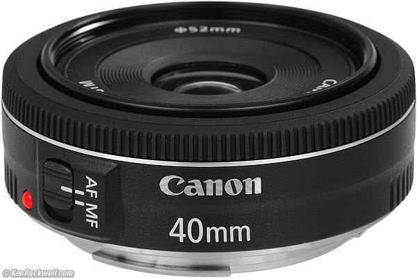 Canon 40mm f/2.8 STM Review