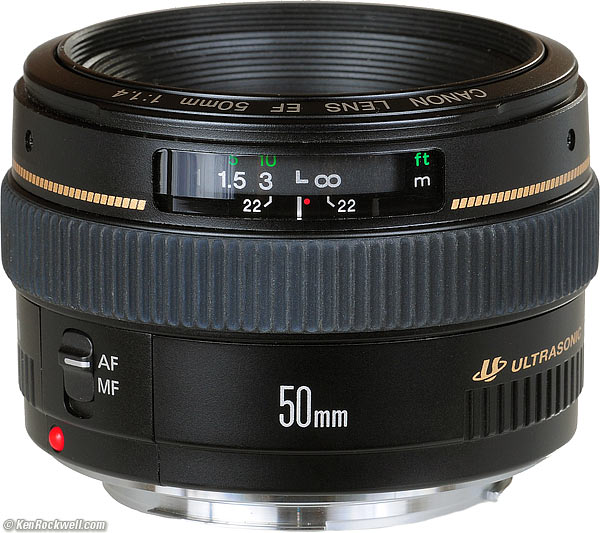 Canon 50mm f/1.4 USM Review