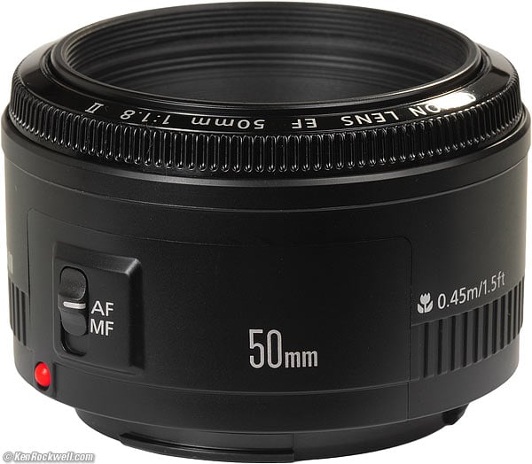 Canon 50mm f/1.8 II Review