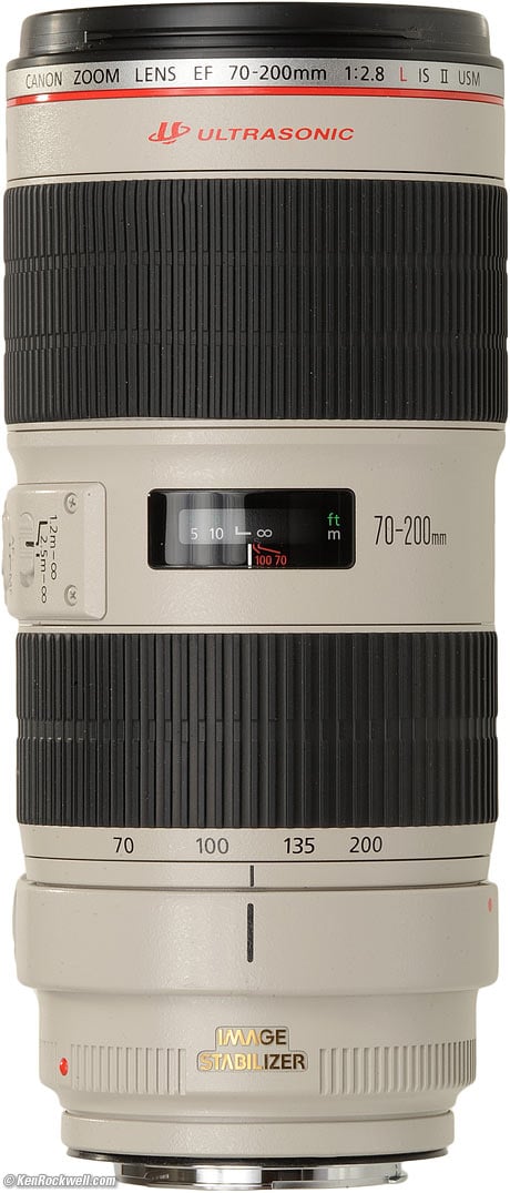 Canon 70-200mm f/2.8 IS II