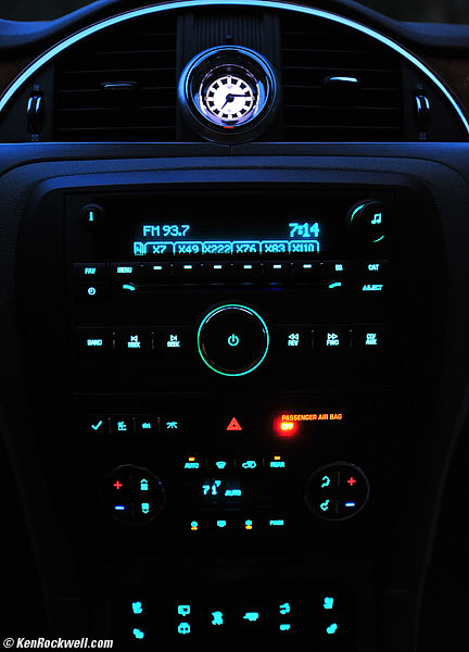Console at night
