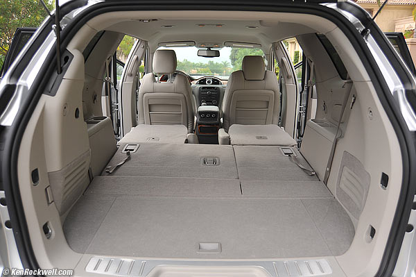 All Rear seats folded