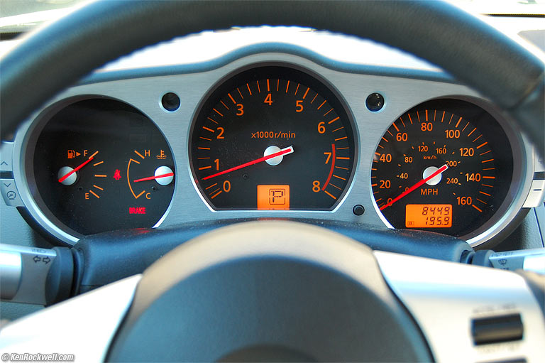 Instrument Panel, Nissan 350Z