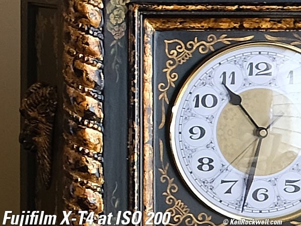 Fujifilm X-T4 High ISO Performance Sample Image File