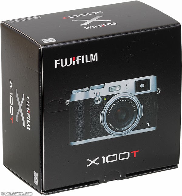 Fuji X100T box