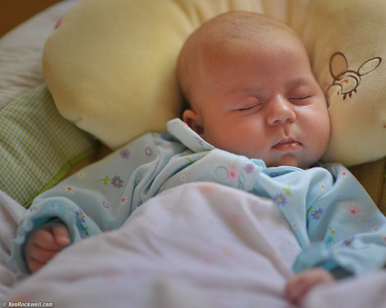 Baby Katie Sleeping
