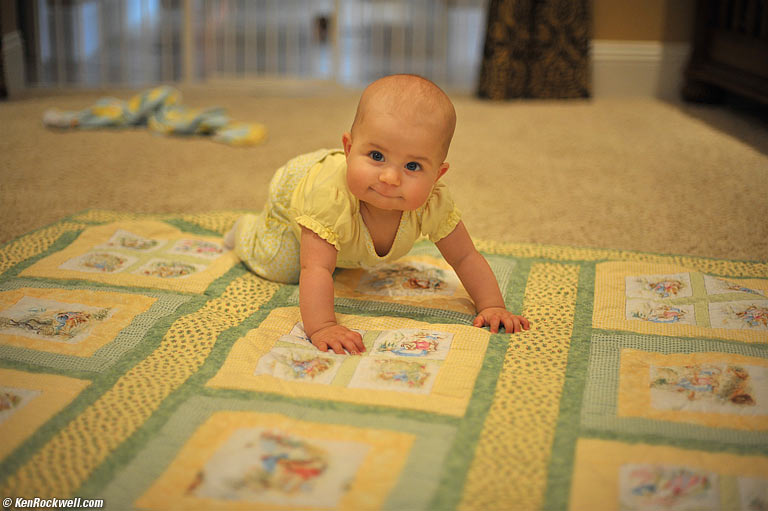Katie on Quilt