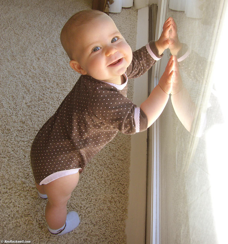 Katie at Window