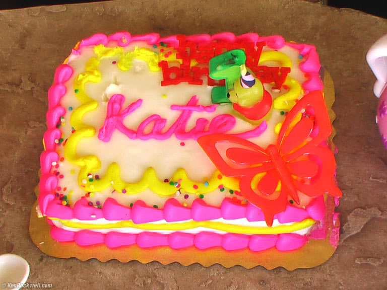 Katie's first birthday cake