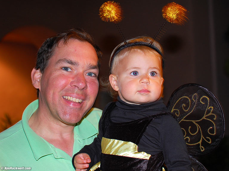 Katie with dad