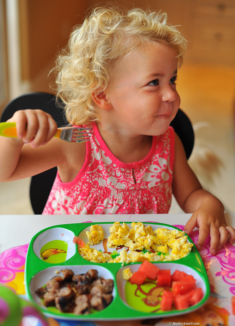 Katie and breakfast