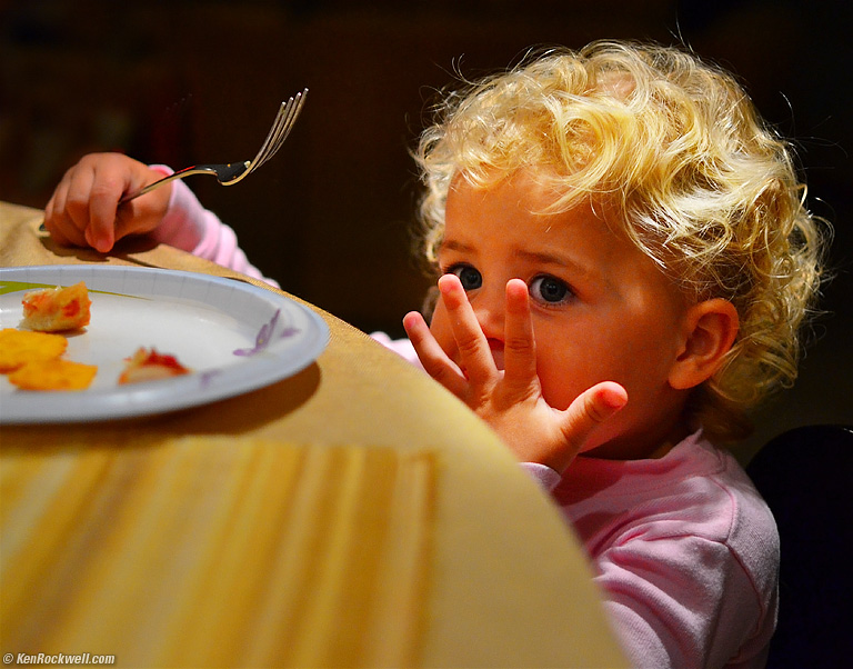 Dinner at the table