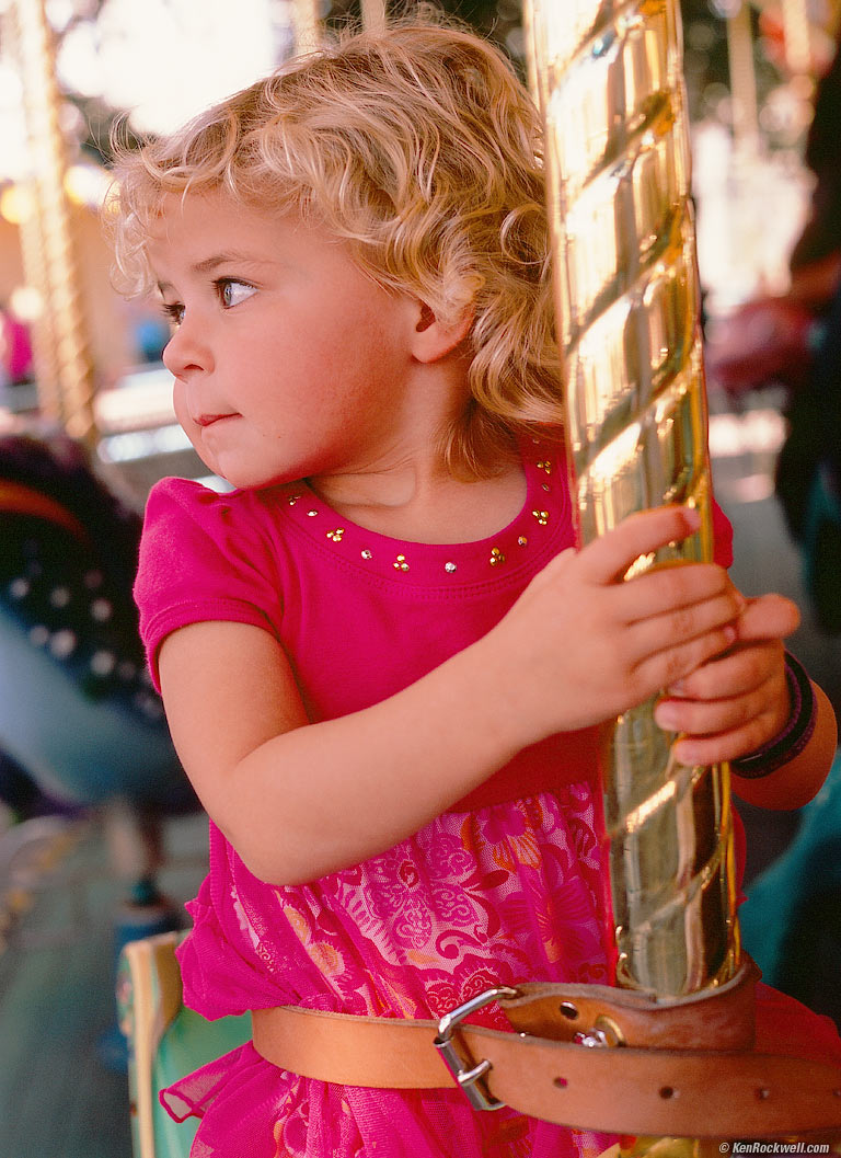 Katie at Disneyland