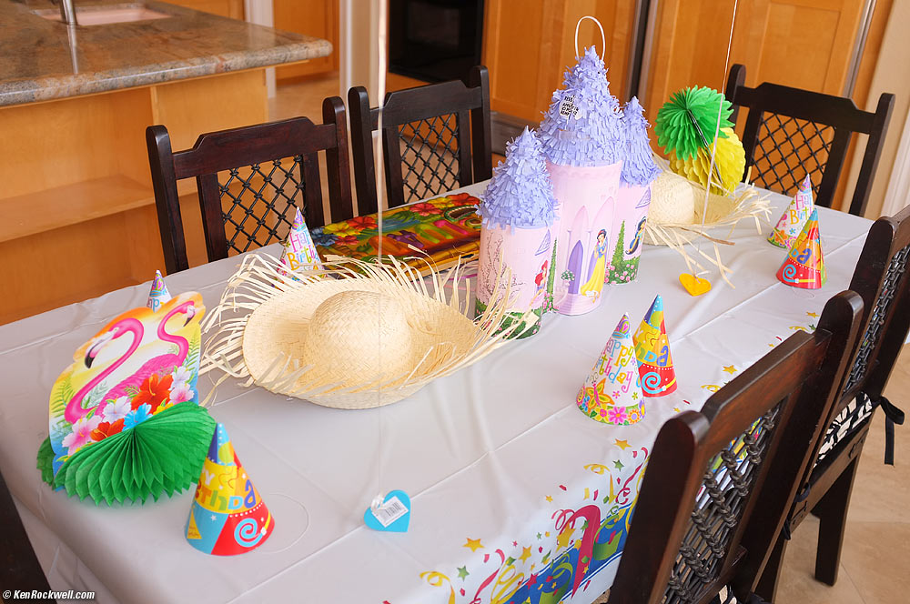 Table all set