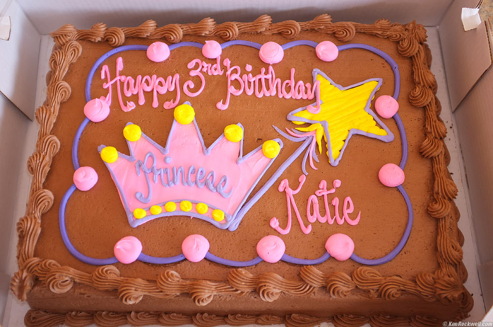 Katie's Third Birthday Cake