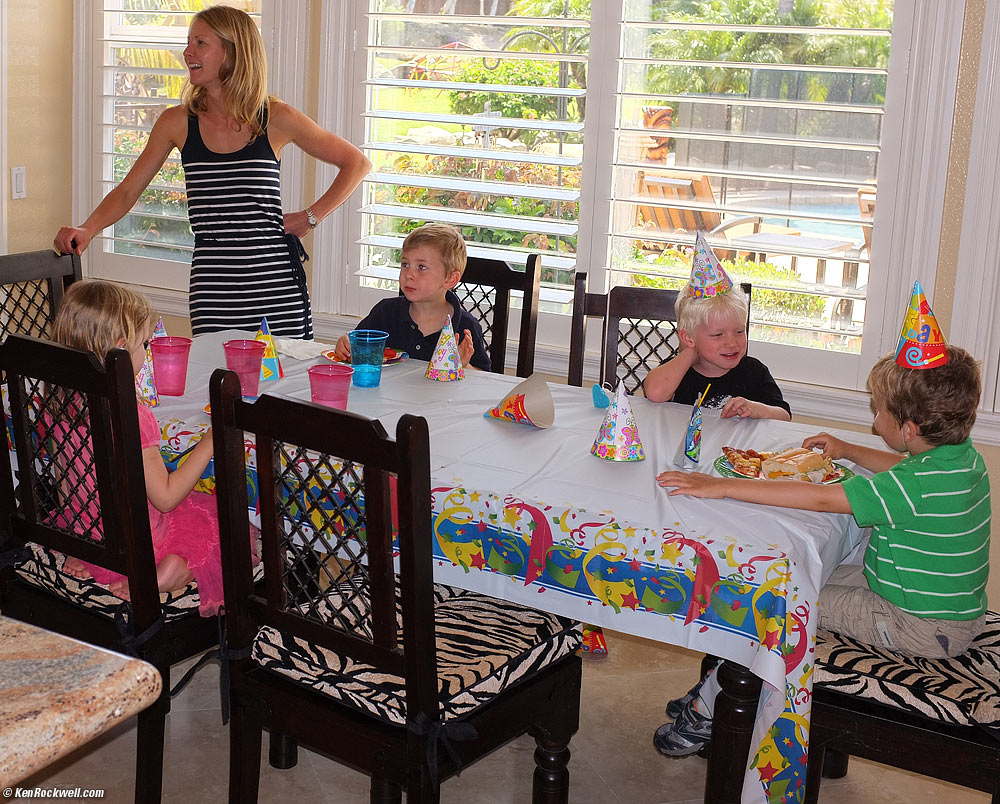 Kids at the table