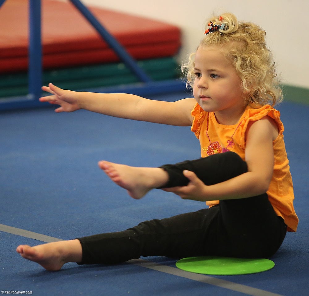Katie at Gymnastics