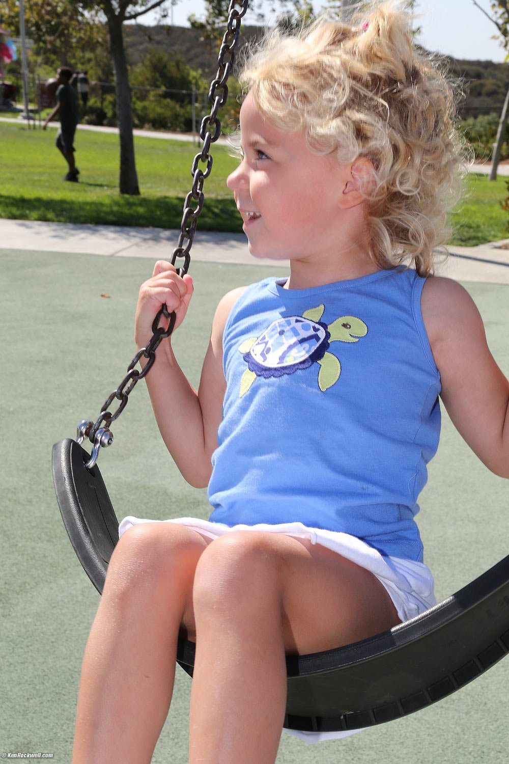 Katie Swinging