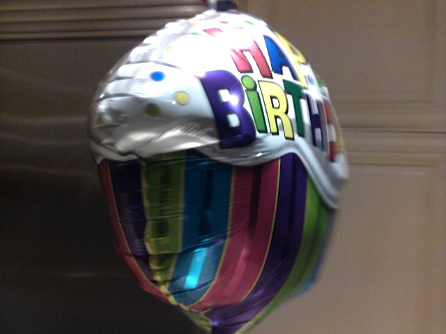 Dada's birthday balloon